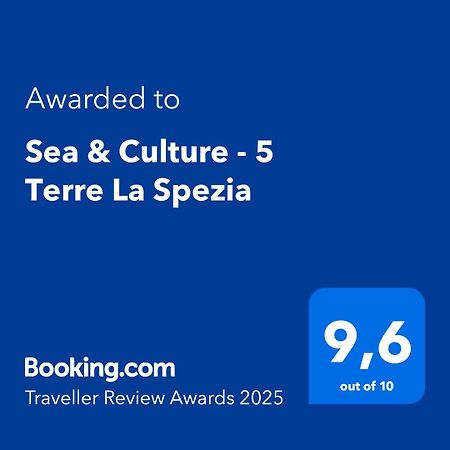 Apartmán Sea & Culture - 5 Terre La Spezia Exteriér fotografie